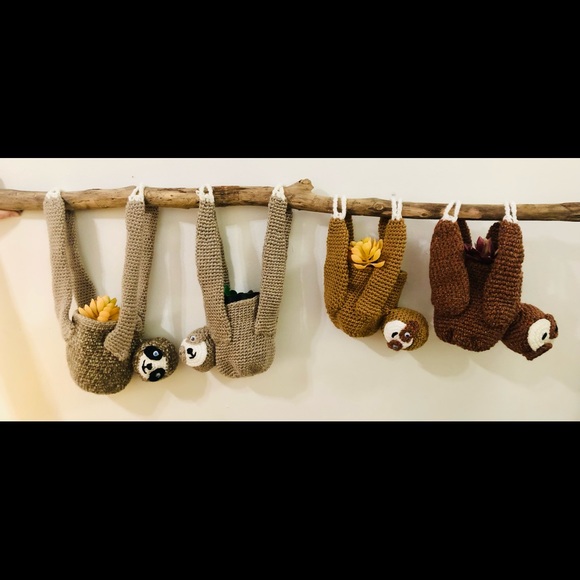 Sloth planters - Picture 5 of 6